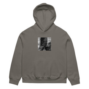 Oversized heavyweight hoodie -Built different