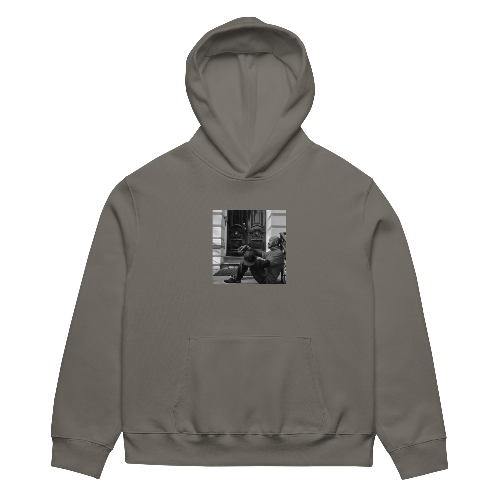 Oversized heavyweight hoodie -Built different