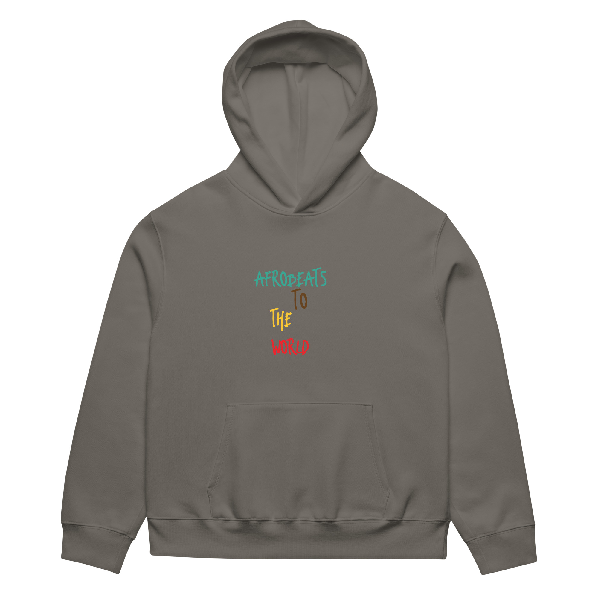Oversized heavyweight hoodie