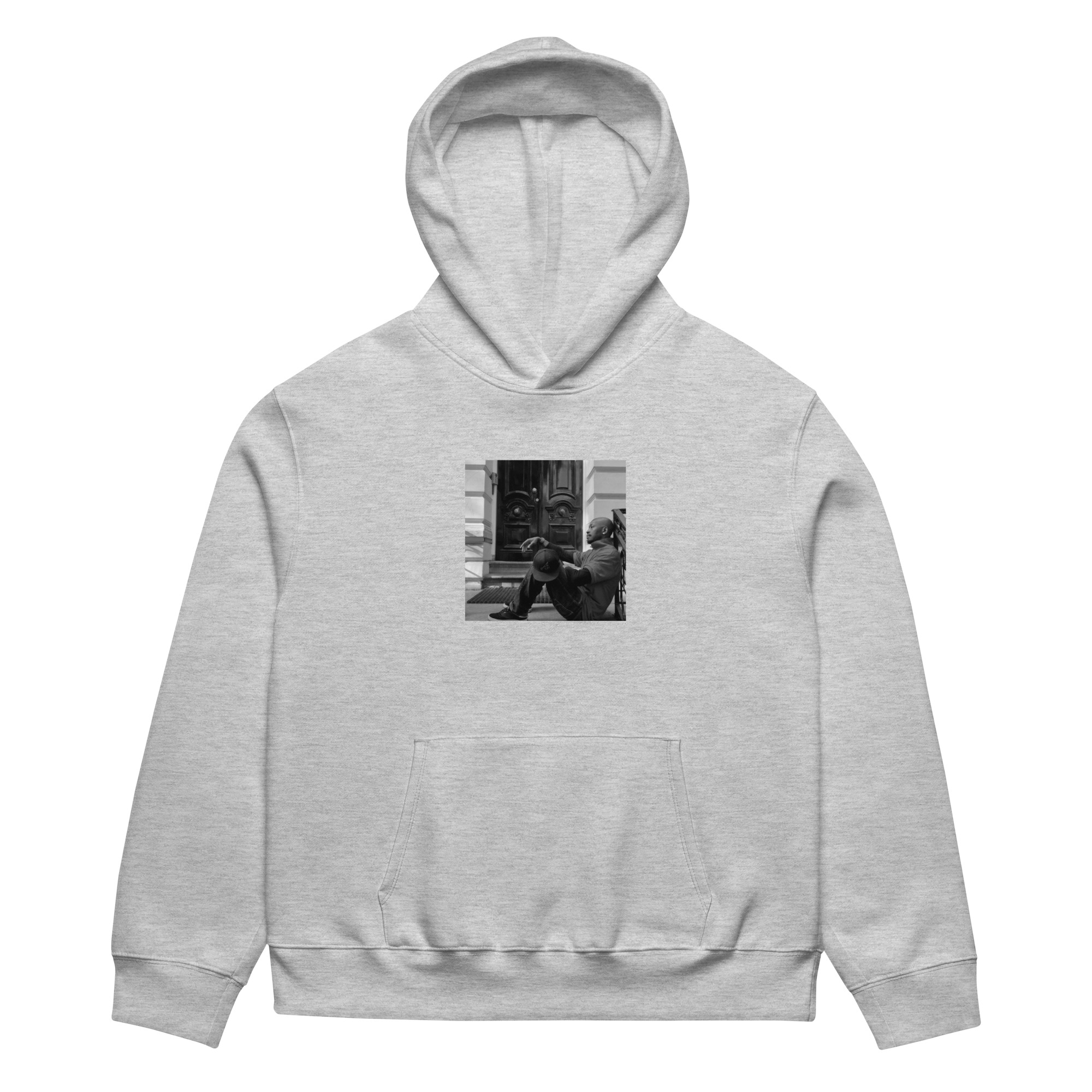 Oversized heavyweight hoodie -Built different – Bild 2