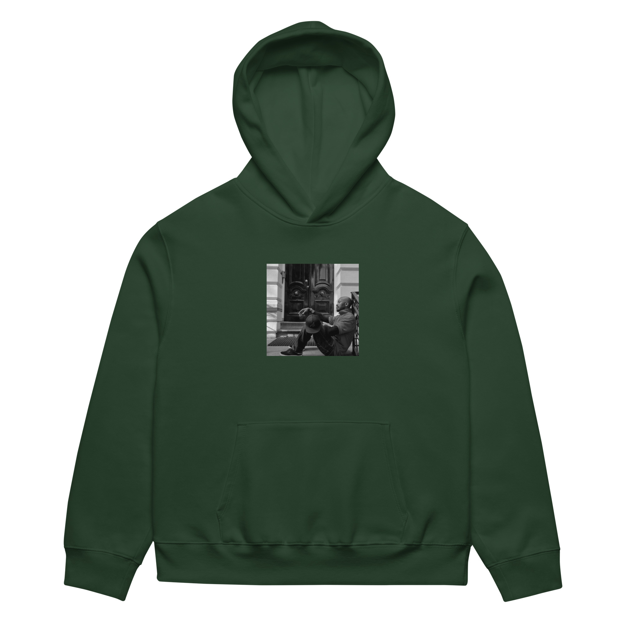 Oversized heavyweight hoodie -Built different – Bild 5